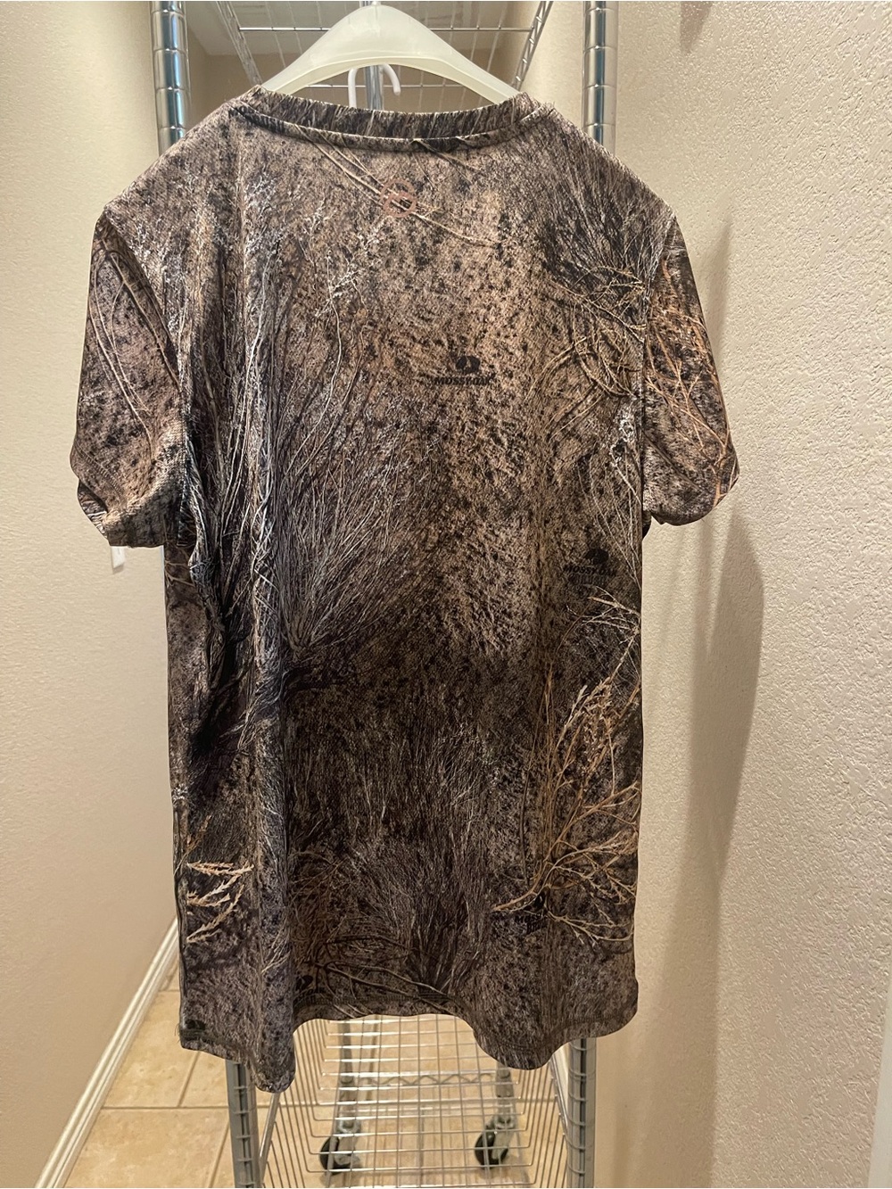 Magellan Outdoors Women's Short Sleeve Camo Tee - Brown & Tan - Picture 2 of 3